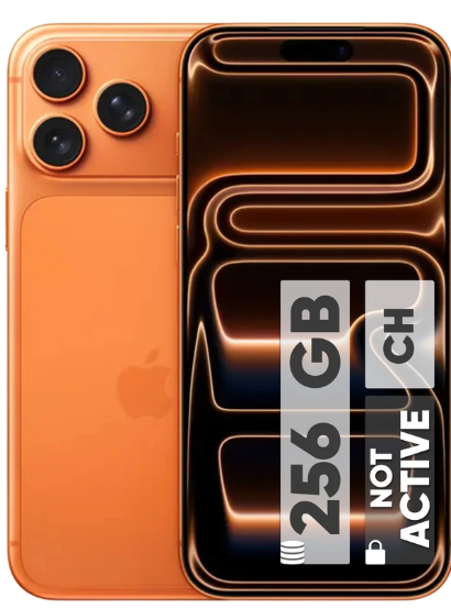 گوشی موبایل اپل مدل iPhone 17 Pro Max ZAA تک سیم کارت + eSim ظرفیت 256 گیگابایت و رم 12 گیگابایت - نات اکتیو