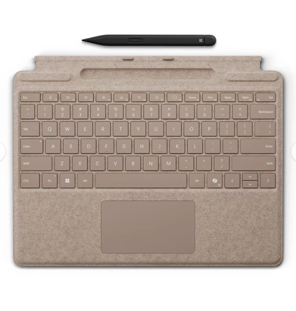 کیبورد کوپایلت سرفیس سیگنچر با قلم اسلیم 2 پرو 9 / 10 / 11 مایکروسافت Surface Pro Slim Signature Copilot