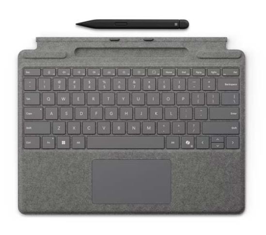 کیبورد کوپایلت سرفیس سیگنچر با قلم اسلیم 2 پرو 12 مایکروسافت Surface Pro 12 Slim Signature Copilot