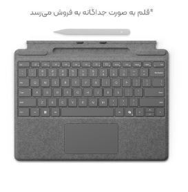 کیبورد کوپایلت سرفیس سیگنچر با جای شارژ قلم اسلیم پرو 9 / 10 / 11 مایکروسافت Surface Pro Signature Copilot