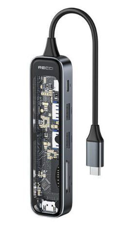 هاب 6 پورت USB-C رسی مدل RH21