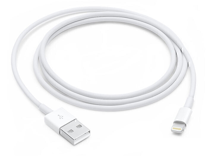 کابل شارژر آیفون USB به Lightning اورجینال(داخل جعبه)
