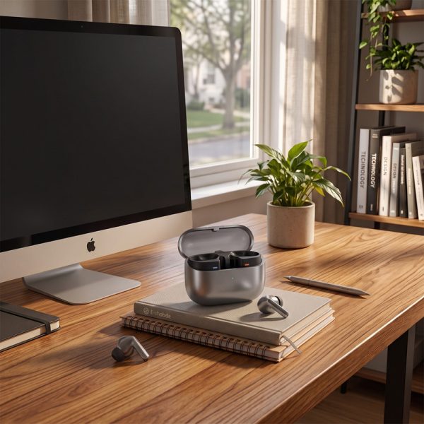 هدفون بلوتوثی سامسونگ مدل Galaxy Buds3 Pro دارای نویز کنسلینگ فعال (ANC) مقاوم در برابر آب — تصویر ۱۹