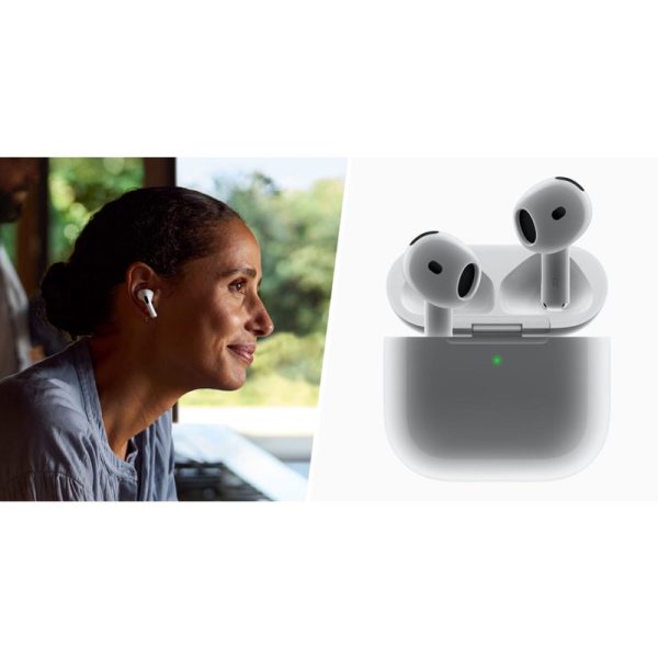 هدفون بلوتوثی اپل مدل AirPods 4 فاقد قابلیت نویز کنسلینگ — تصویر ۵