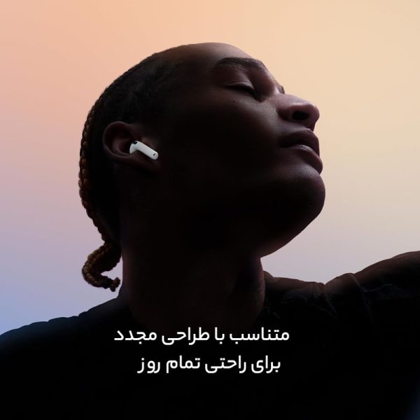 هدفون بلوتوثی اپل مدل AirPods 4 دارای نویز کنسلینگ — تصویر ۱۶