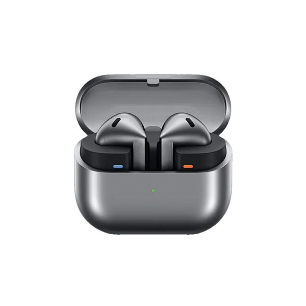 هدفون بلوتوثی سامسونگ مدل Galaxy Buds3 با نویز کنسلینگ فعال (ANC)، نویز کنسلینگ میکروفون (ENC)، درگاه شارژ USB — تصویر ۵