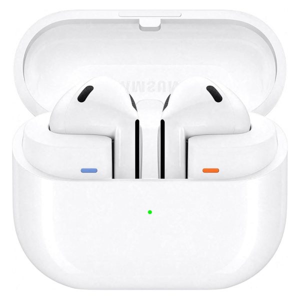 هدفون بلوتوثی سامسونگ مدل Galaxy Buds3 با نویز کنسلینگ فعال (ANC)، نویز کنسلینگ میکروفون (ENC)، درگاه شارژ USB — تصویر ۴