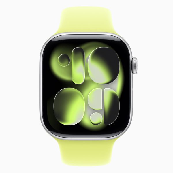 ساعت هوشمند 46 میلی متری اپل مدل Series 11 Aluminum Case با بند سیلیکونی — تصویر ۴