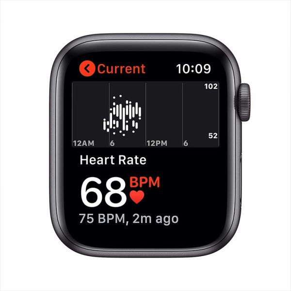 ساعت هوشمند اپل واچ سری SE مدل 44mm Aluminum Case with Sport silicone Band — تصویر ۸