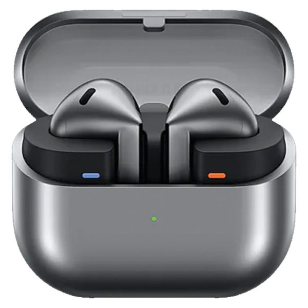 هدفون بلوتوثی سامسونگ مدل Galaxy Buds3 با نویز کنسلینگ فعال (ANC)، نویز کنسلینگ میکروفون (ENC)، درگاه شارژ USB — تصویر ۳
