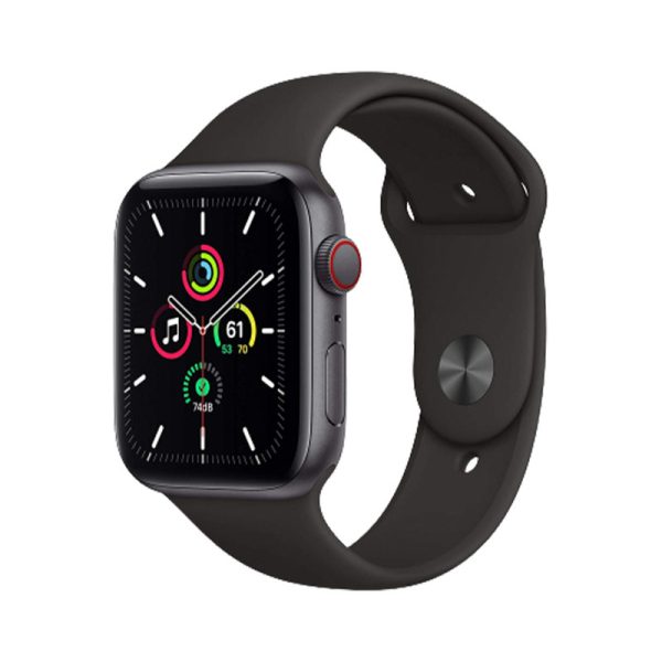 ساعت هوشمند اپل واچ سری SE مدل 44mm Aluminum Case with Sport silicone Band — تصویر ۴