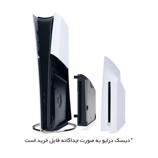 کنسول بازی سونی مدل PlayStation 5 Slim Digital Edition ظرفیت 825 گیگابایت ریجن CFI-2116 اروپا — تصویر ۱۵
